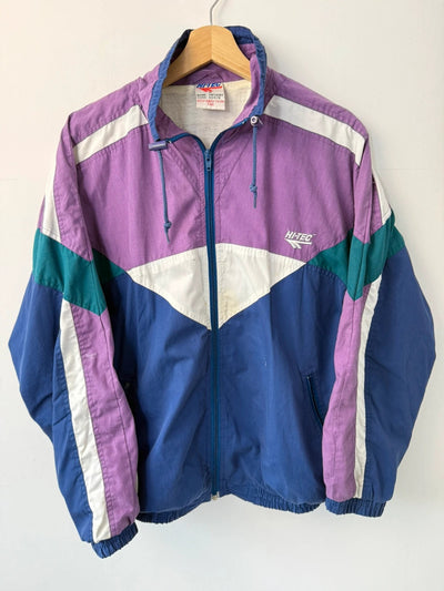 Hi-Tec 90s Colourblock Shell Jacket Purple Mens • Small / S