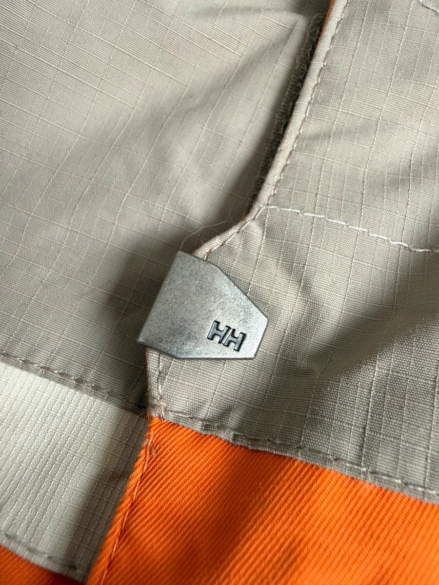 Helly Hansen HellyTech Ski Jacket Waterproof Orange Grey Mens • 2XL / XXL