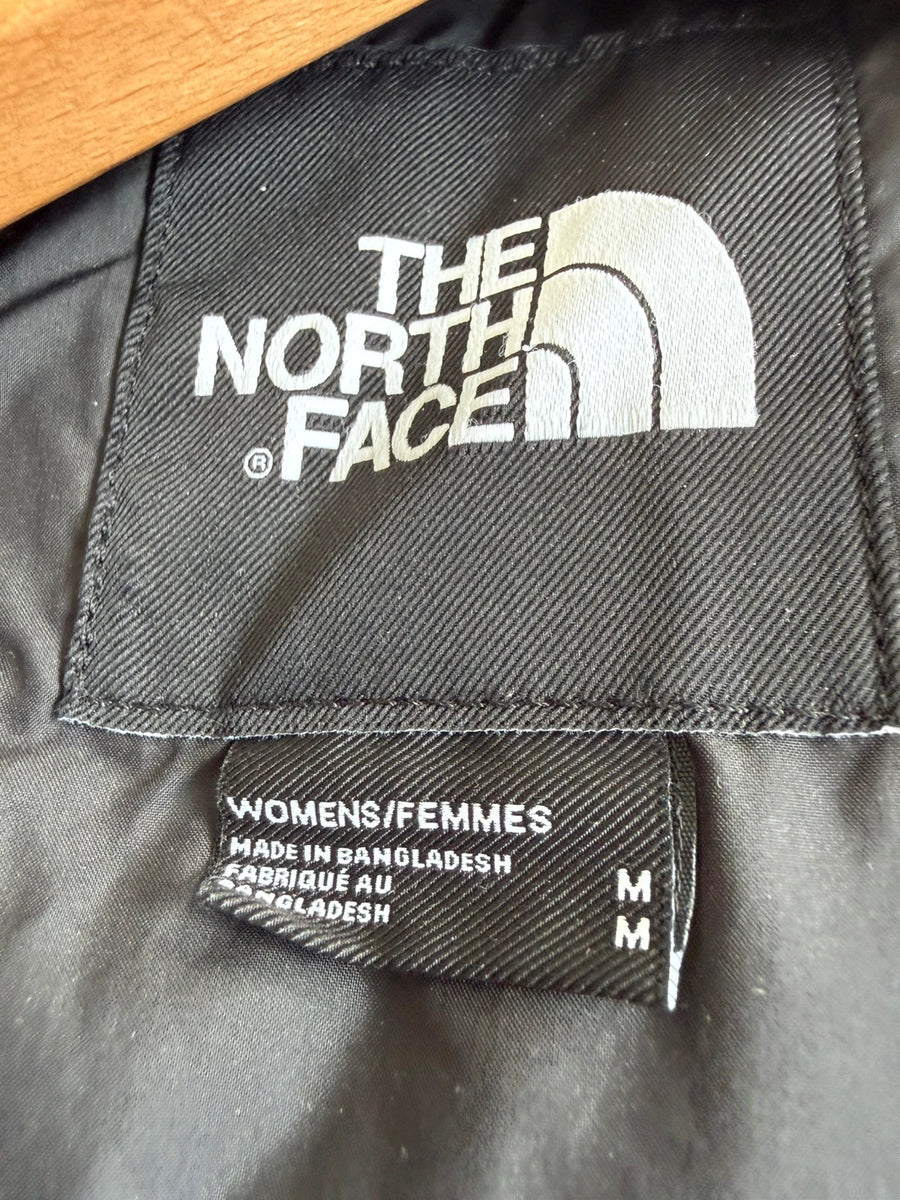 The North Face Saikuru Cropped Puffer Jacket Grey Tie Dye Womens • Medium / M