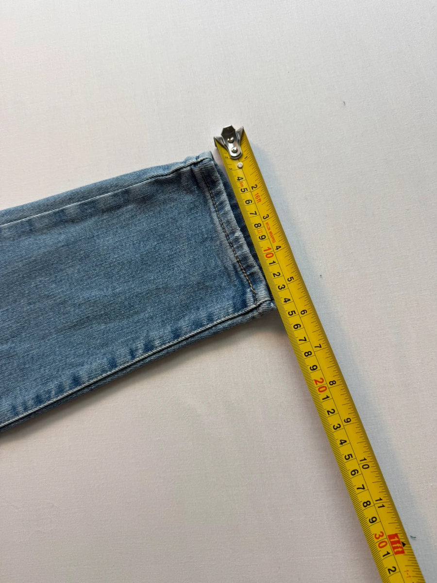 Levi's High Waisted Mom Jeans Light Blue Womens • W25 L27 / UK6