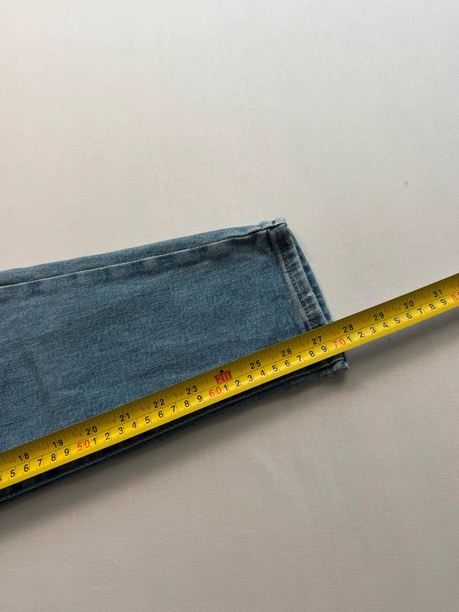 Levi's High Waisted Mom Jeans Light Blue Womens • W25 L27 / UK6