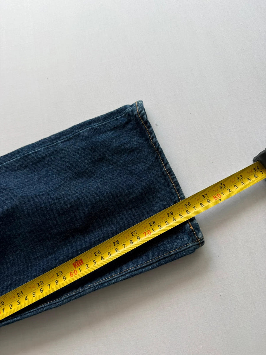 Levi's 501 Original Straight Jeans Dark Blue Mens • W36 L30