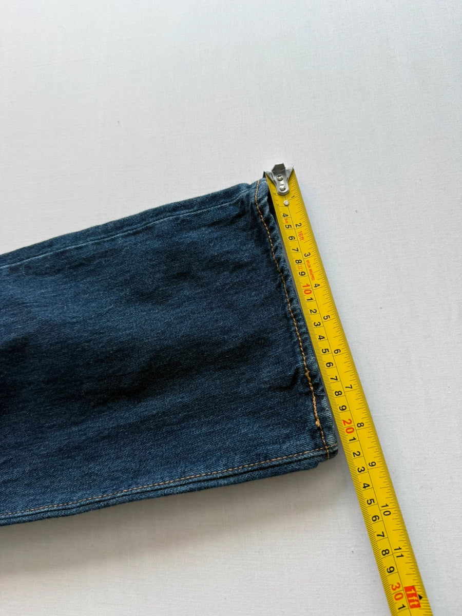 Levi's 501 Original Straight Jeans Dark Blue Mens • W36 L30