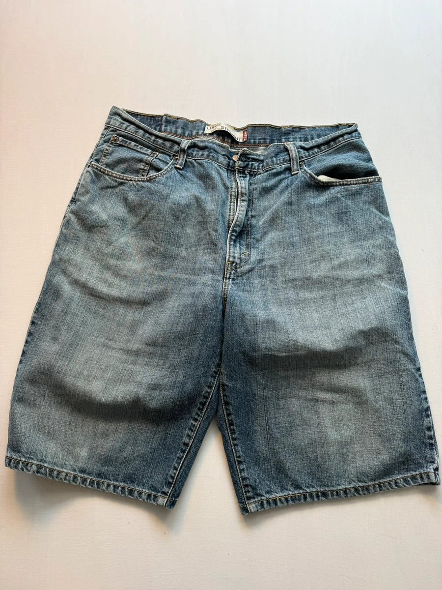 Levi's 569 Loose Straight Denim Shorts Mens • W38