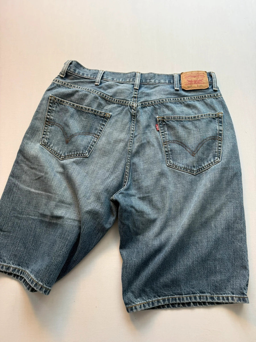 Levi's 569 Loose Straight Denim Shorts Mens • W38