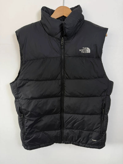The North Face Nuptse 700 Down Puffer Gilet Black Mens • Medium / M