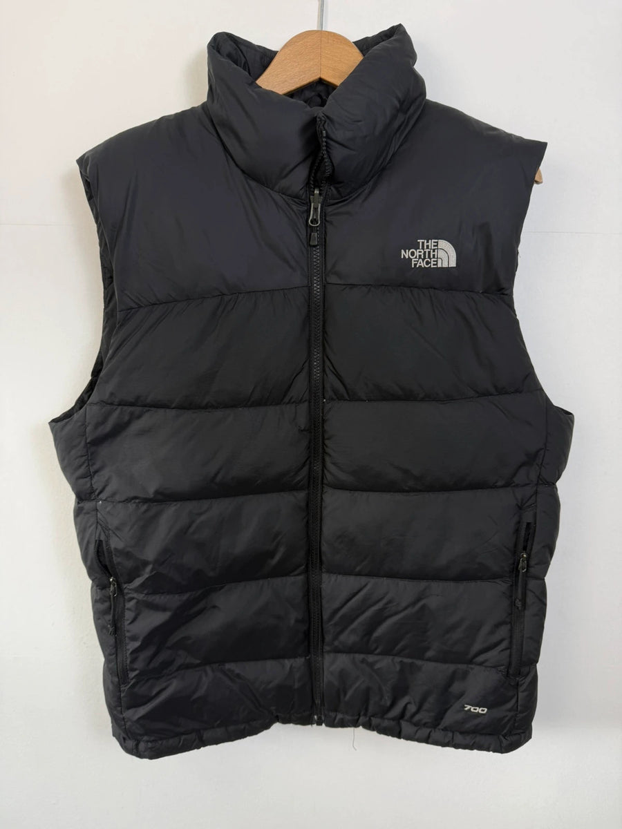 The North Face Nuptse 700 Down Puffer Gilet Black Mens • Medium / M