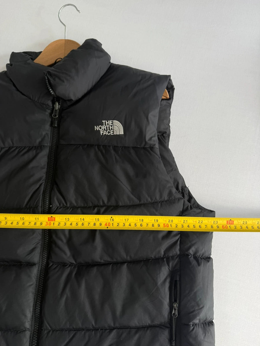 The North Face Nuptse 700 Down Puffer Gilet Black Mens • Medium / M