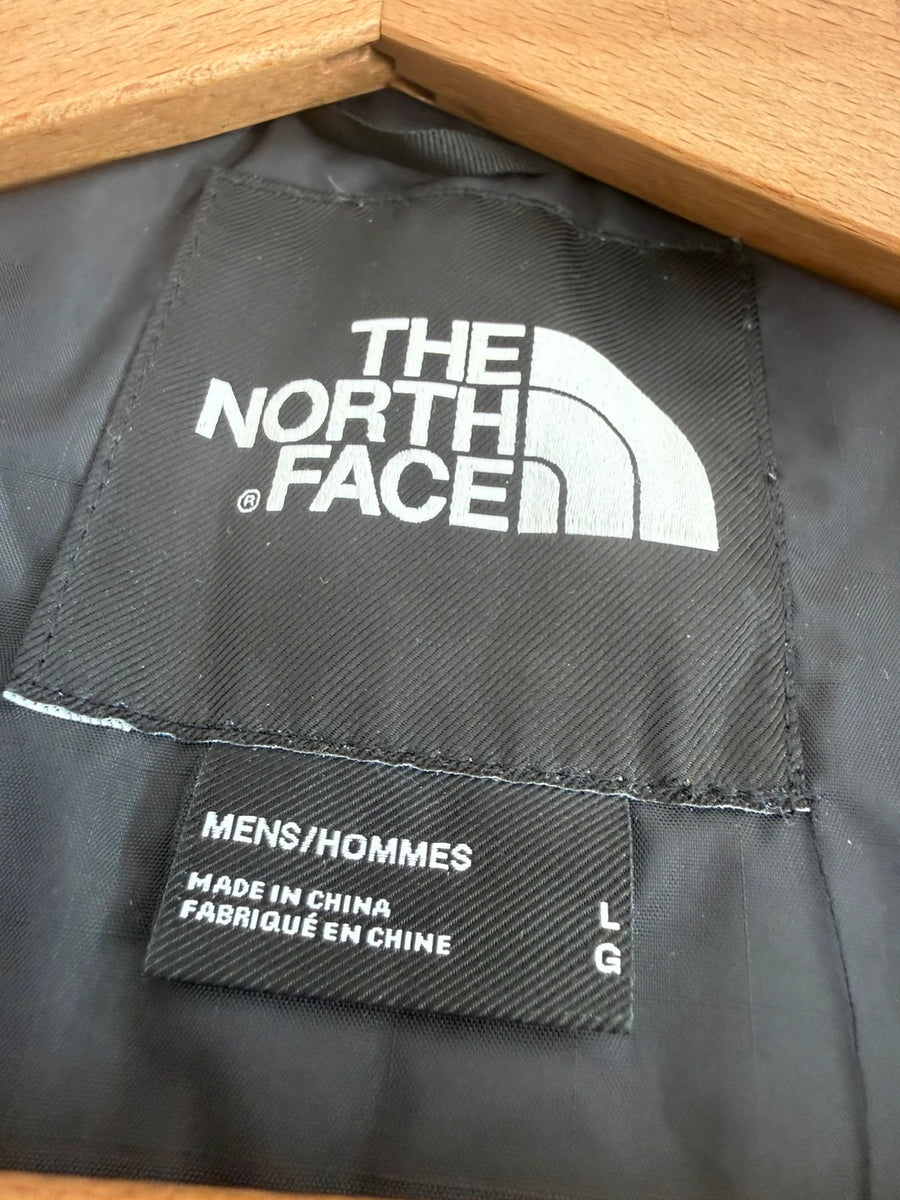 The North Face 700 Down Puffer Jacket Rust Grey Printed Mens • Large / L
