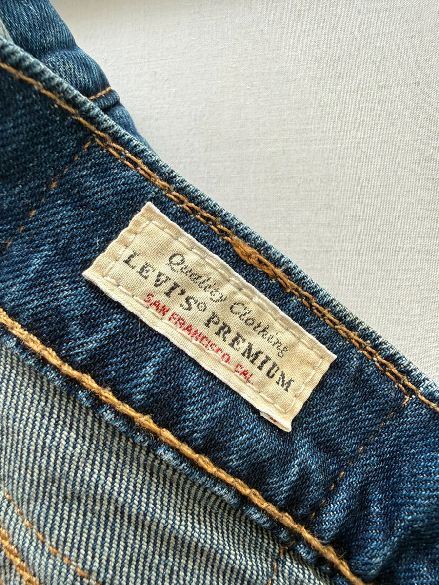 Levi's 511 Slim Premium Jeans Stretch Blue Mens • W34 L30