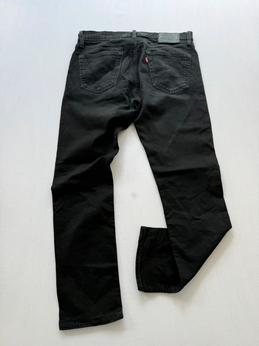 Levi's 511 Slim Premium Jeans Stretch Black Mens • W34 L30