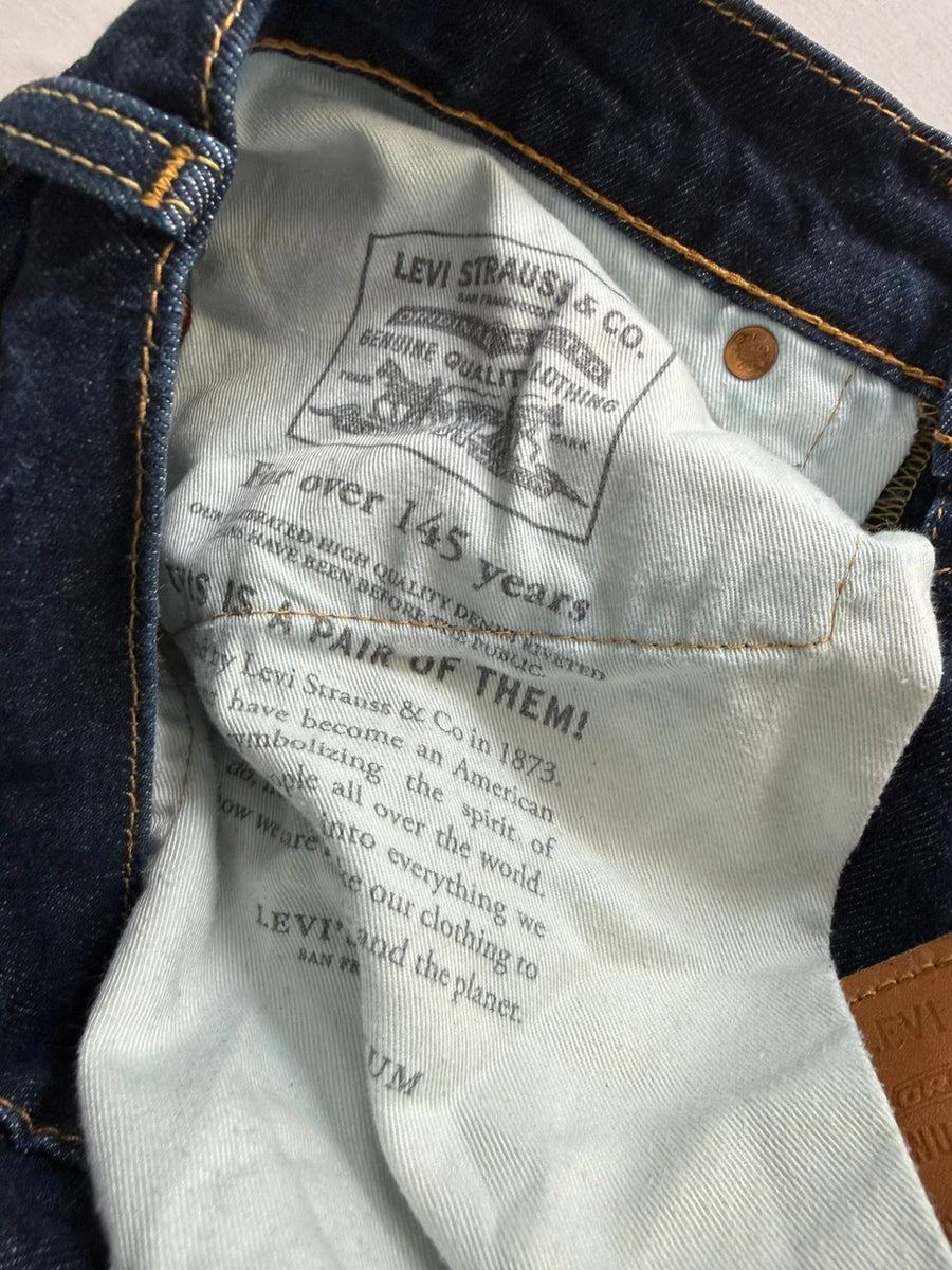 Levi's 511 Slim Jeans Dark Indigo Stretch Premium ‘Strong’ Mens • W32 L34