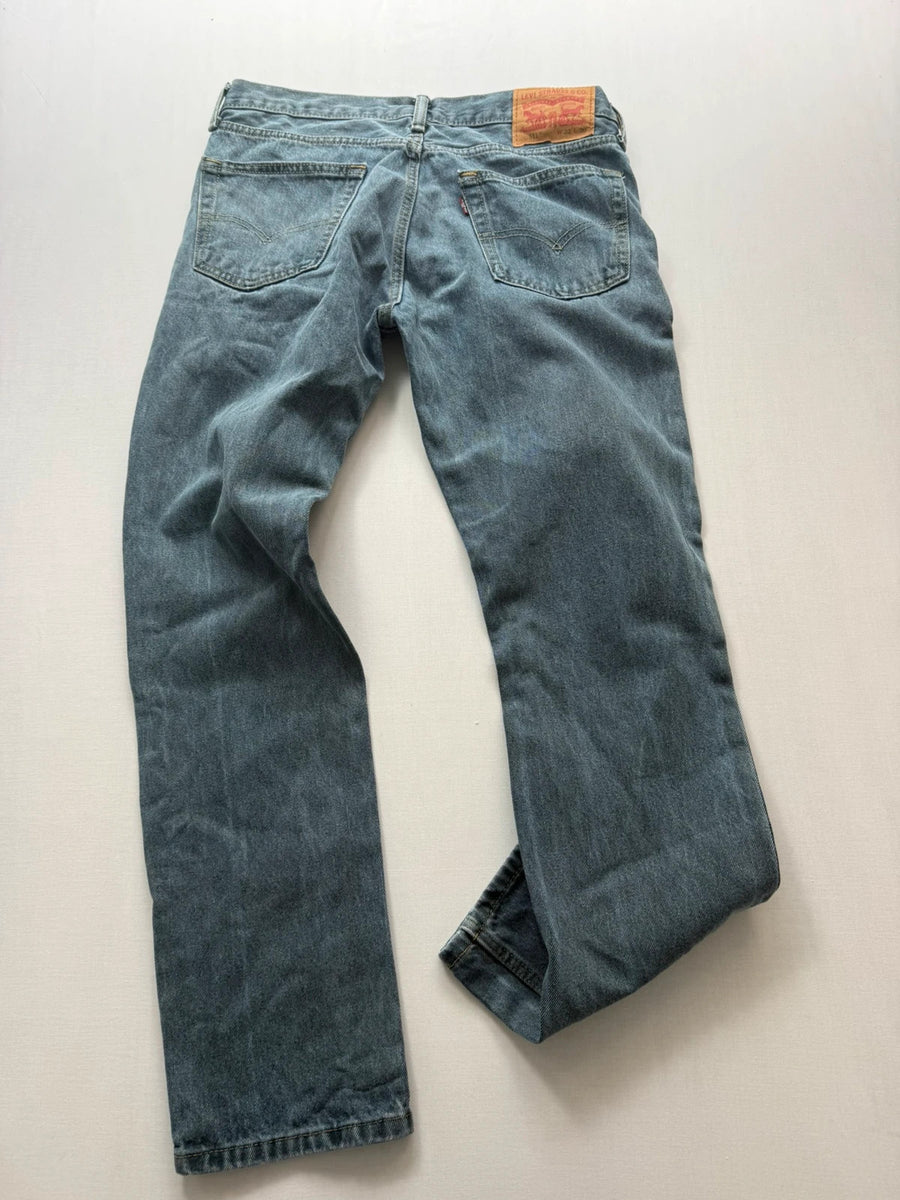 Levi's 511 Slim Jeans 100% Cotton Blue Wash Mens • W32 L30