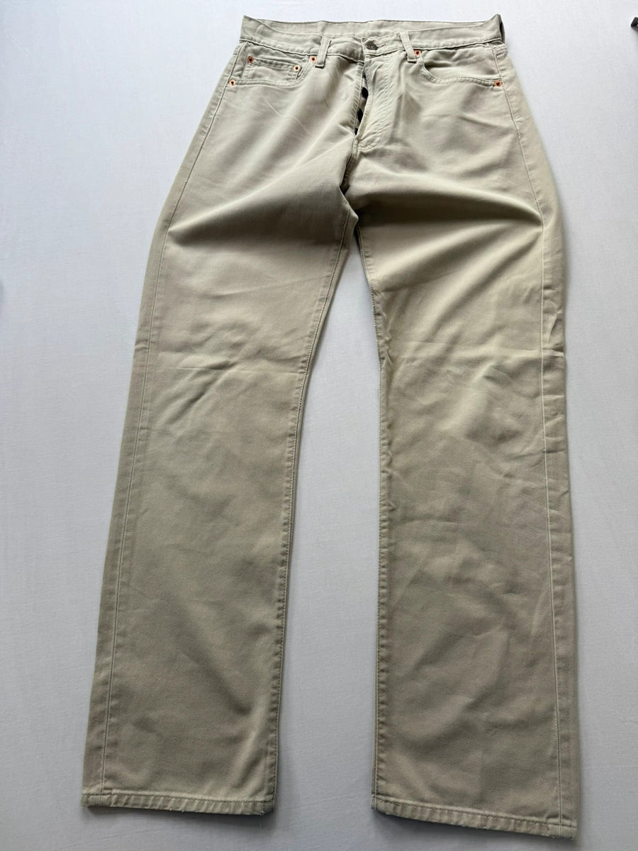 Levi's 551 90s Straight Jeans Stone Mens • W32 L32