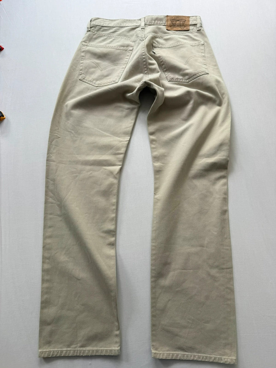 Levi's 551 90s Straight Jeans Stone Mens • W32 L32