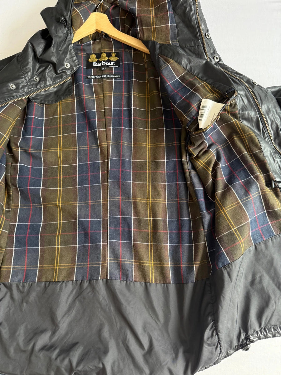 Barbour Earle Jacket Waterproof Black Mens • Small / S