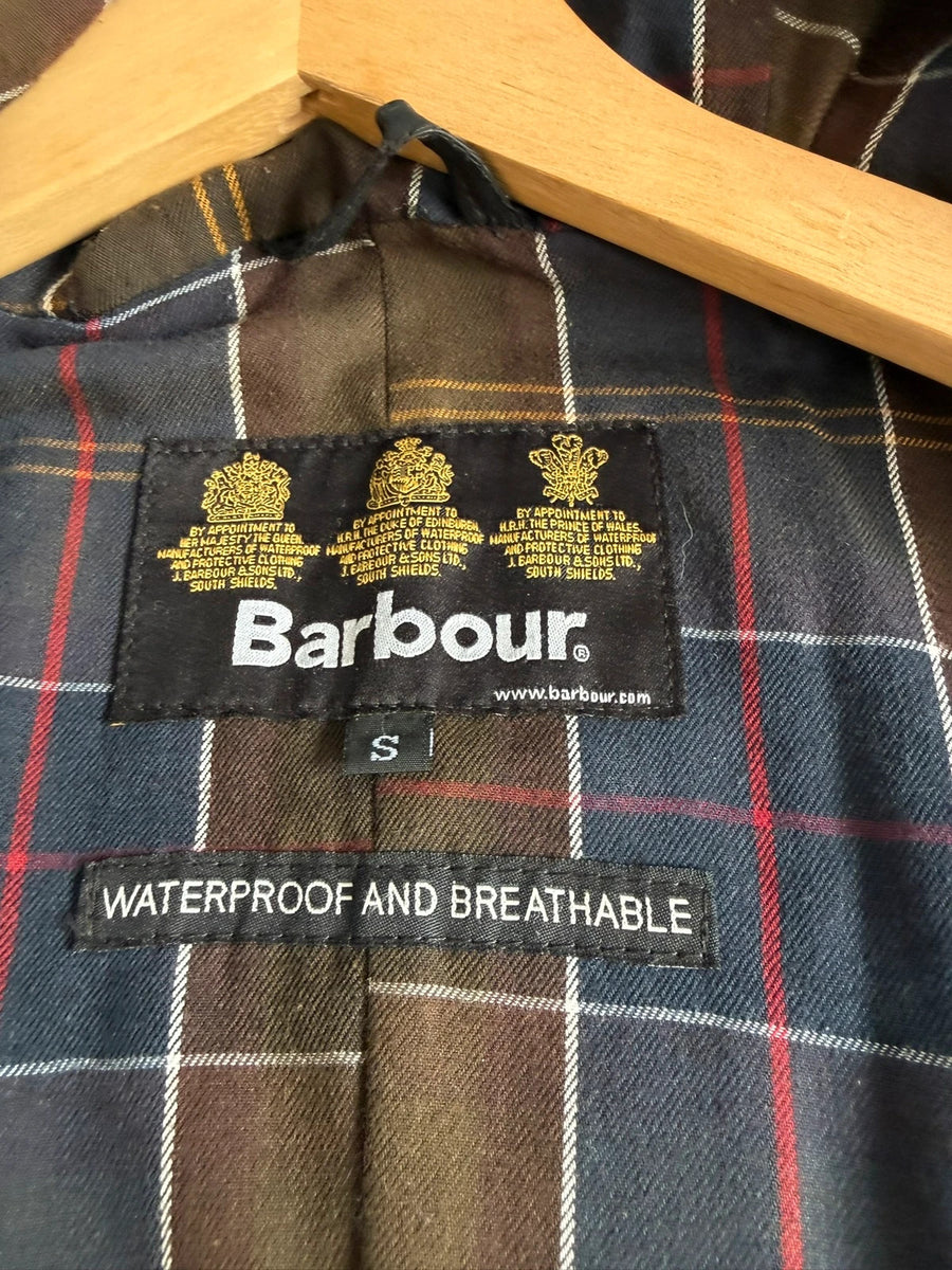 Barbour Earle Jacket Waterproof Black Mens • Small / S