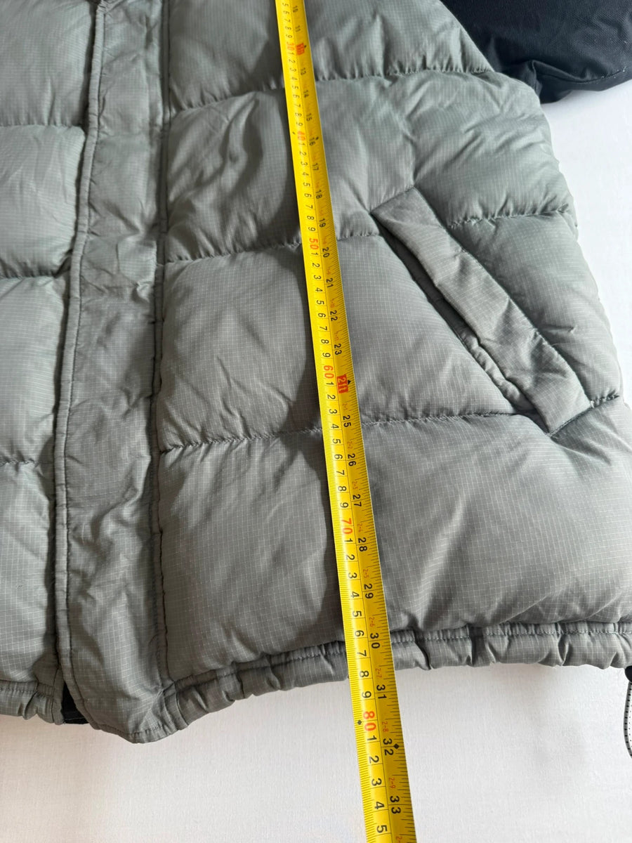 Timberland Weathergear 00s Down Puffer Black Grey Mens • Extra Large / XL