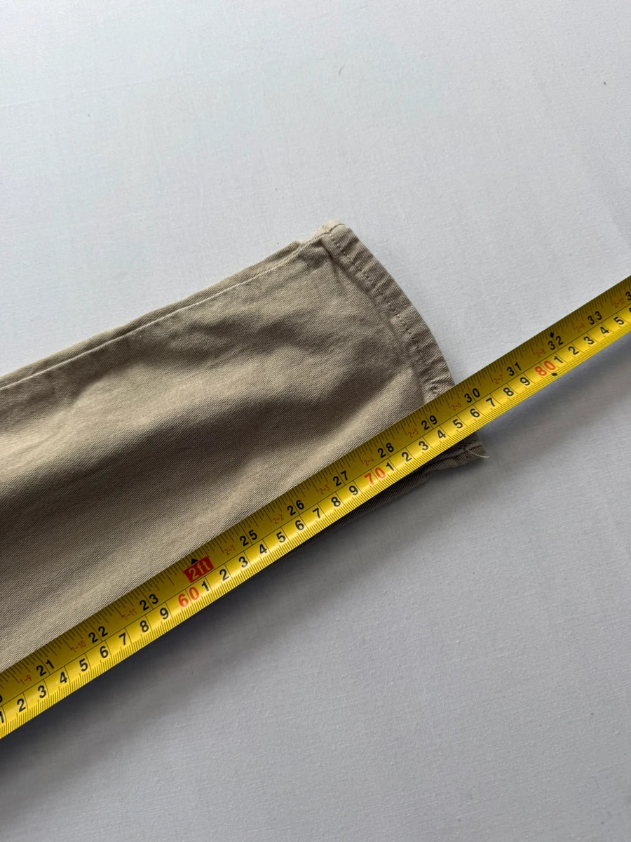 Levi's 721 High Rise Skinny Jeans Beige Womens • W33 L30 / UK14
