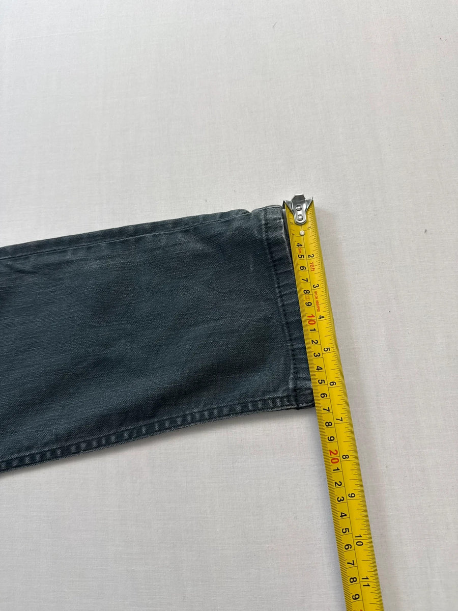 Levi's 512 Slim Tapered Fit Washed Grey Jeans Mens Stretch W36 L32