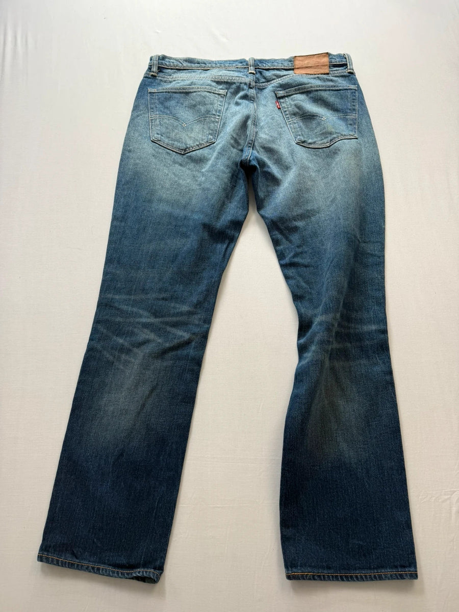 Levi's 511 White Oak Cone Denim Jeans Blue Stretch Mens • W36 L30