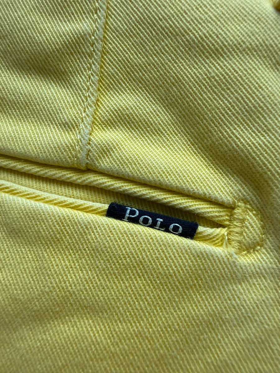 Polo Ralph Lauren Stretch Cotton Twill Chinos Yellow Womens US 4 / UK8 • W28 L28