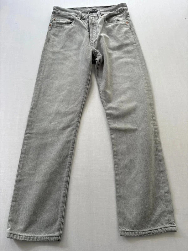 Levi's 501 Premium High Rise Straight Jeans Grey Womens • W26 L28 / UK8