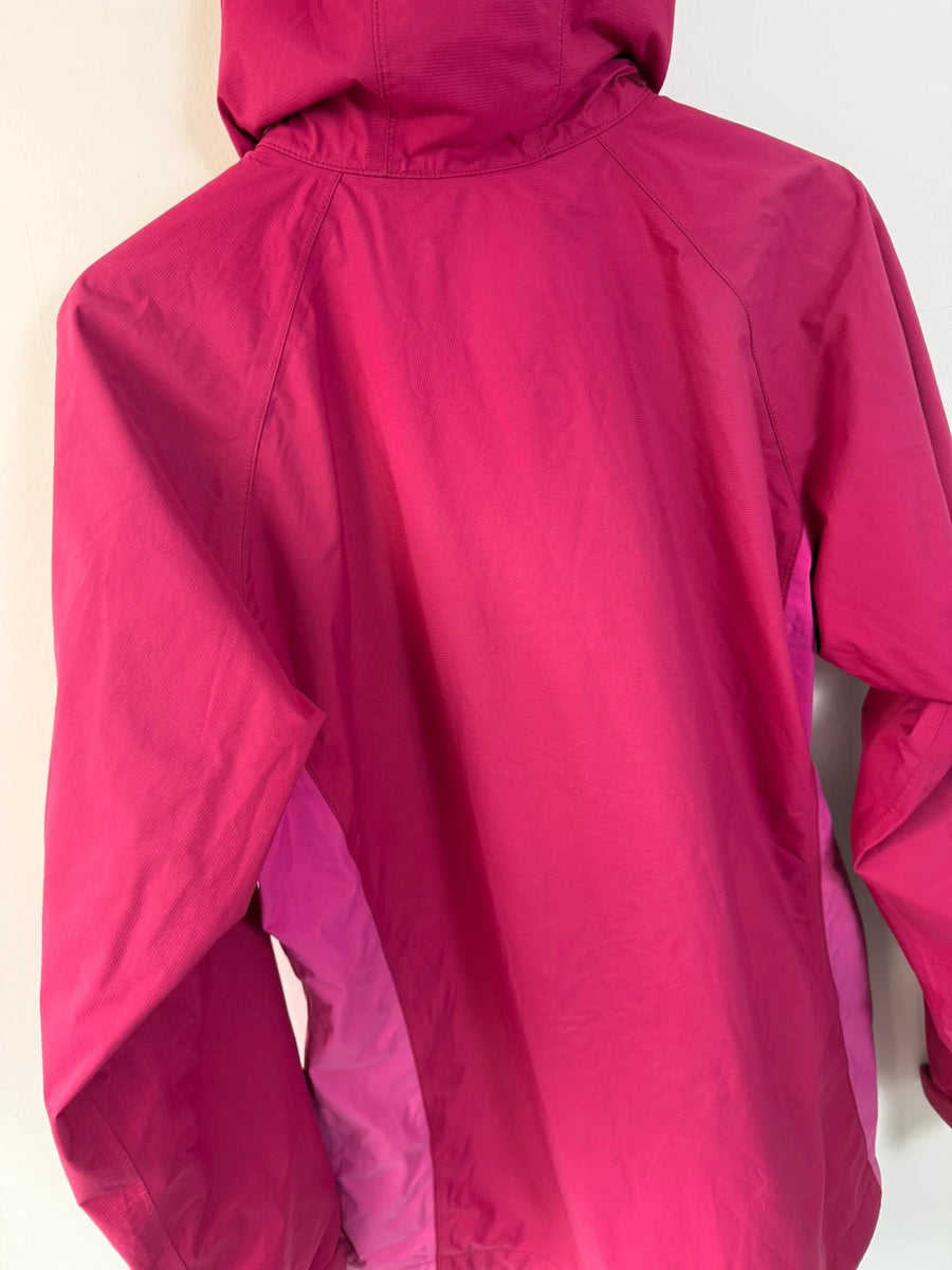 Berghaus AQ2 Waterproof Hooded Jacket Pink Womens • Size 16 / L