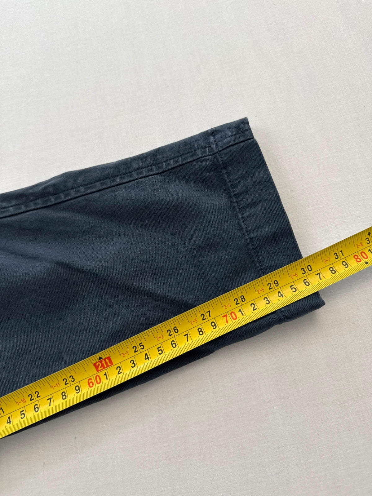 Levi's grey chino trousers slim tapered fit with red tab and slanted pockets.