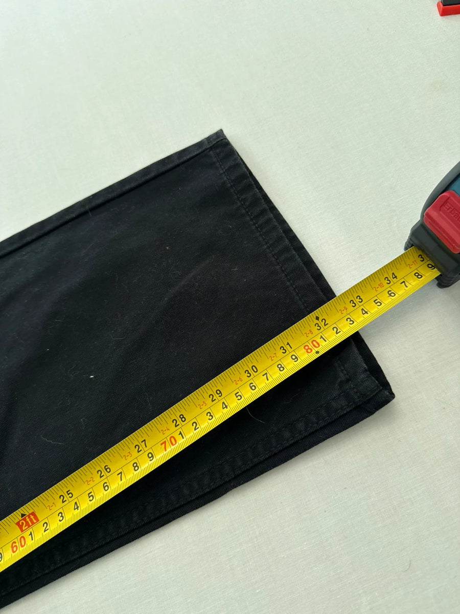 Levi's 514 Red Tab Straight Leg Black Pants Jeans Mens • W34 L32